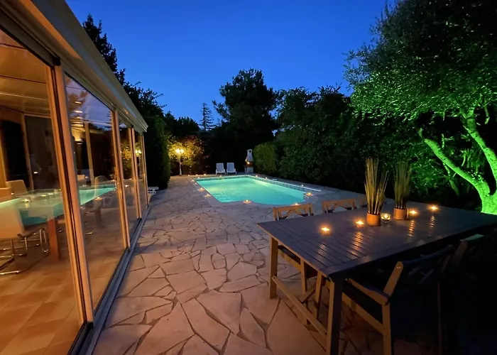 In Saint-couat With Private Pool Villa *