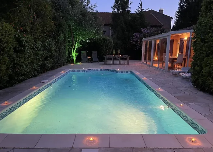 In Saint-couat With Private Pool Villa *